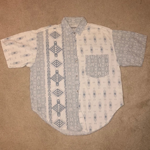 Vintage Tops - Vintage Button Up